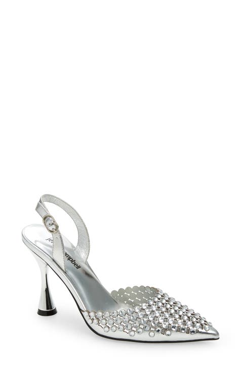 silver heels | Nordstrom