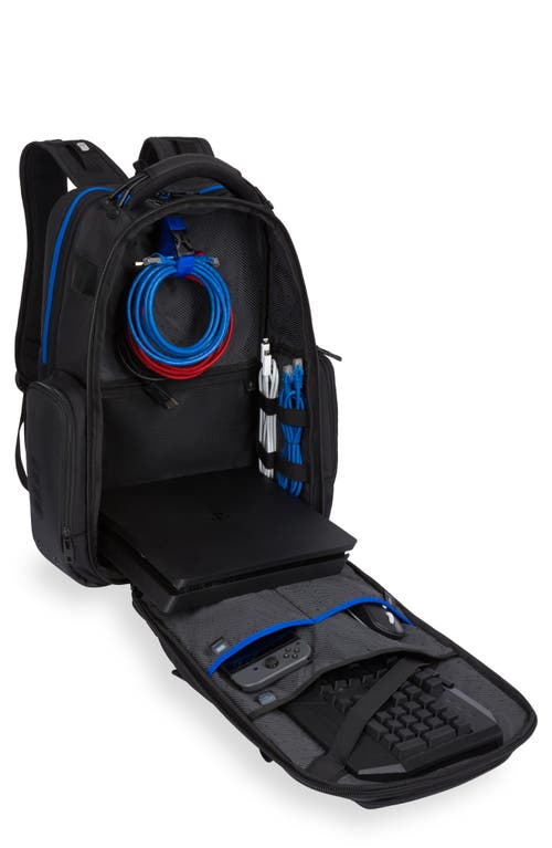 Shop Swissgear 8121 Gaming Laptop Backpack In Black