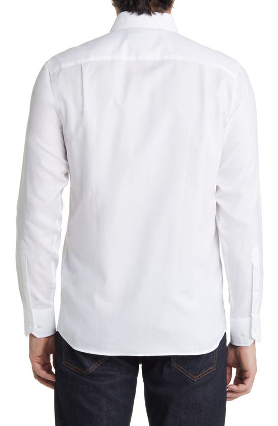 Peter Millar Crown Crafted Journey Button-down Shirt In White | ModeSens