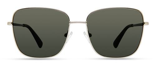 Derek Lam 10 Crosby Millie Sunglasses In Silver Tortoise