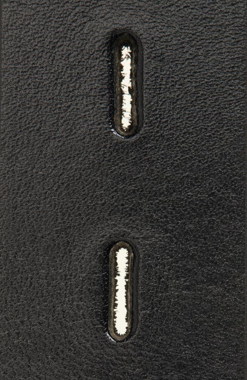 Shop Martine Rose Bondage Leather Belt In Black Black