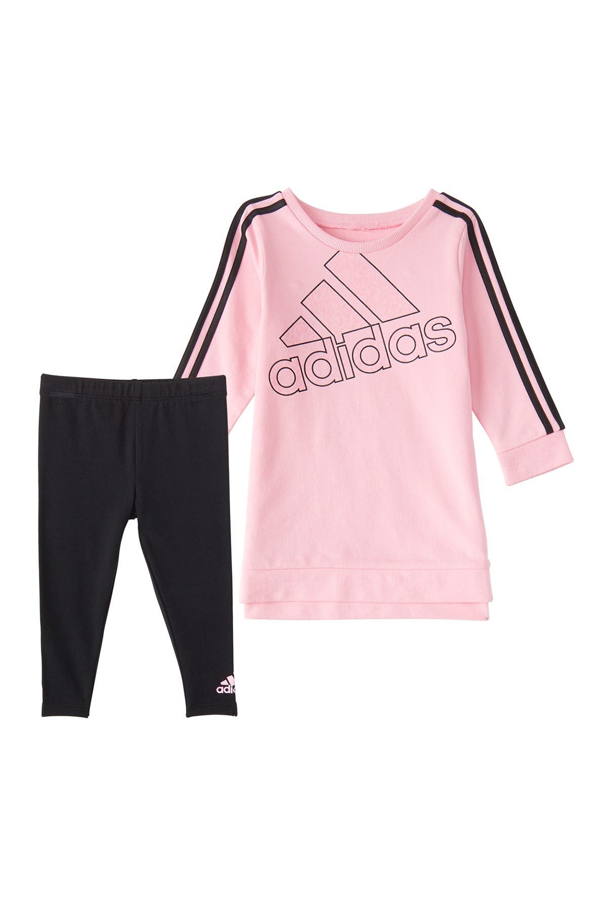 adidas crop top and leggings set