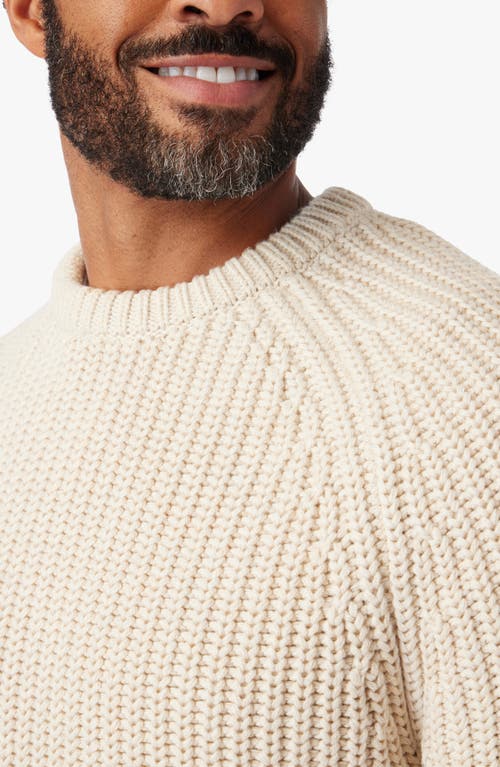 Shop Fair Harbor Neptune Organic Cotton Blend Sweater In Sand