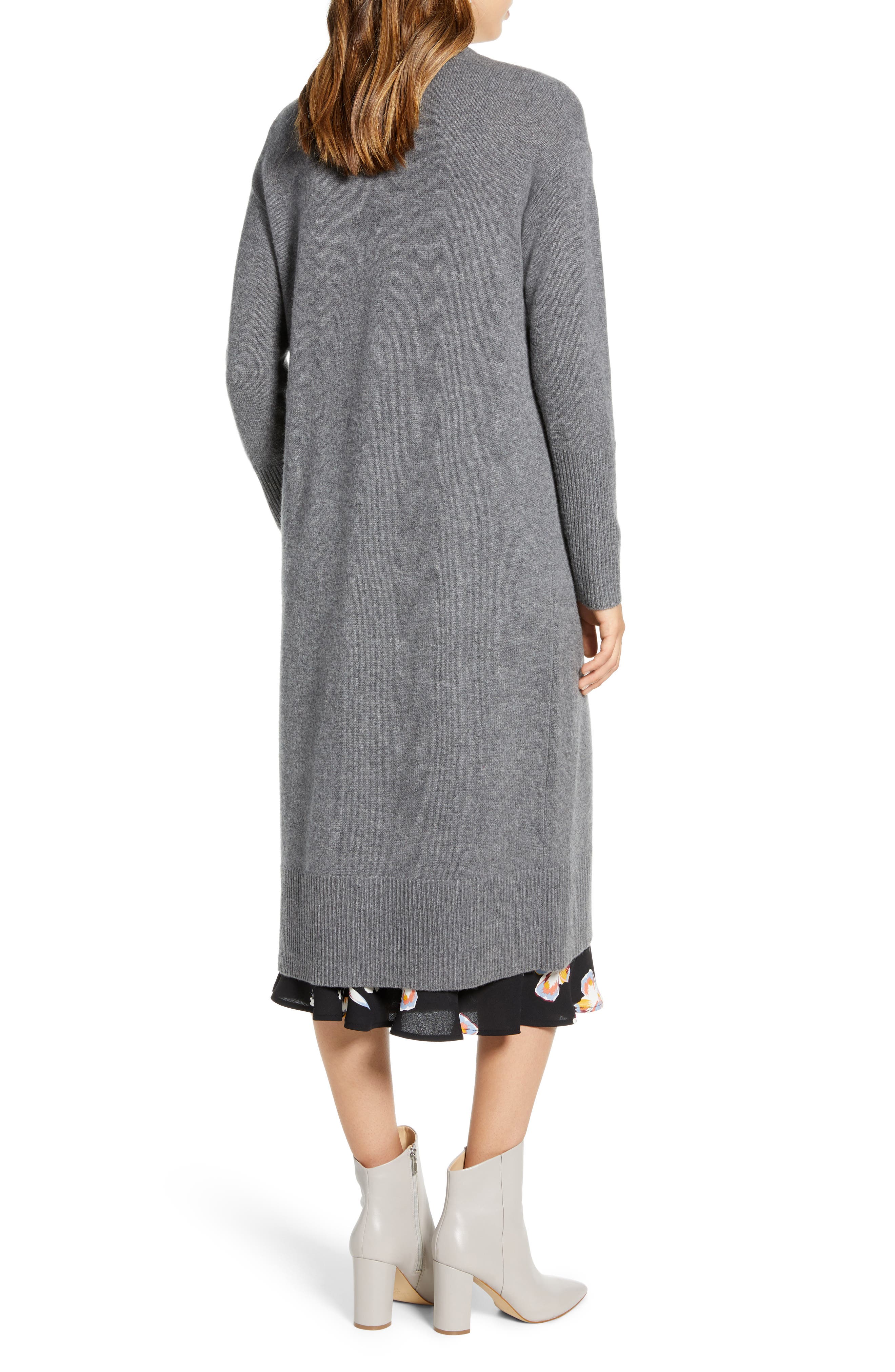 halogen wool & cashmere long cardigan