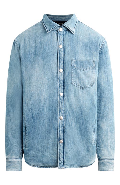 Shop Joe's Raf Denim Shirt Jacket In Puff Indigo