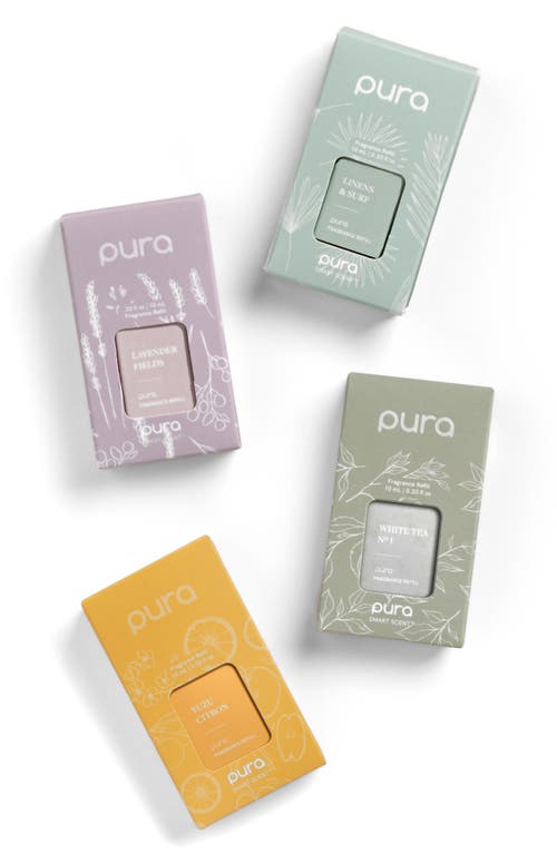 Pura 4-pack Best Sellers Diffuser Fragrance Refills In Multi