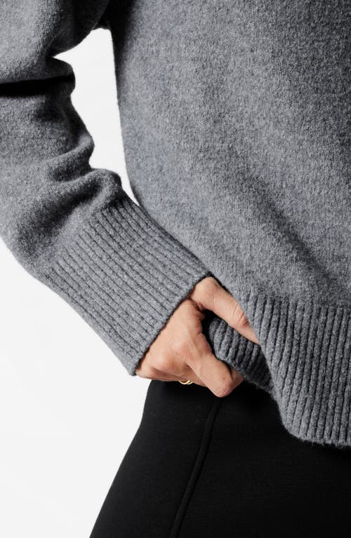 & Other Stories Relaxed Sweater In Grey Medium Dusty