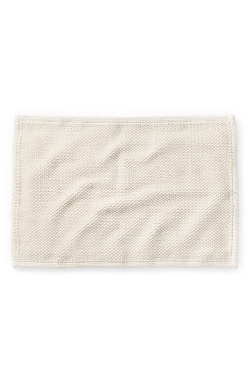 Coyuchi Pebbled Organic Cotton Bath Mat in Undyed at Nordstrom, Size Bath Rug