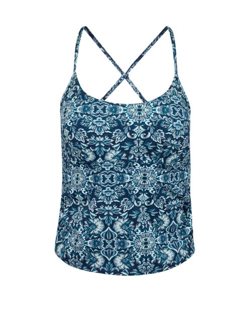 Shop Adore Me Jaden Support Tank In Geo Blue