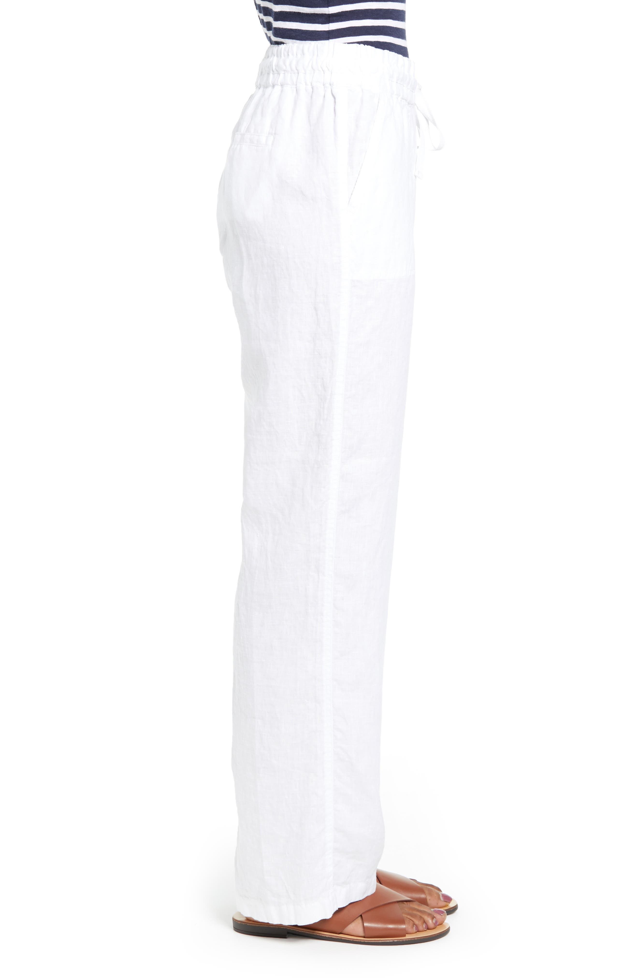Caslon® Linen Blend Pants | Nordstrom