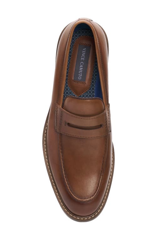 Shop Vince Camuto Lamcy Penny Loafer In Cognac/brown