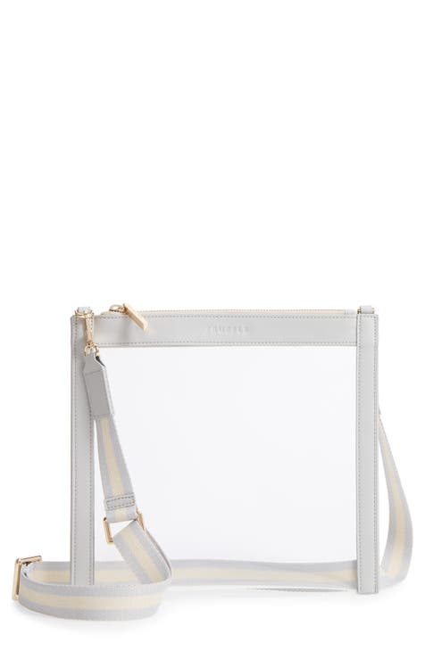 Truffle clarity store crossbody bag