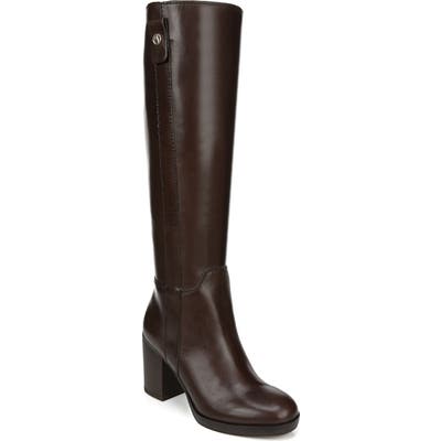 Franco Sarto Kendra Knee High Boot Regular Calf- Brown