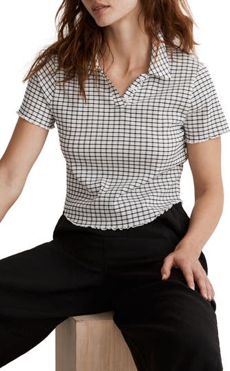 madewell windowpane shirt