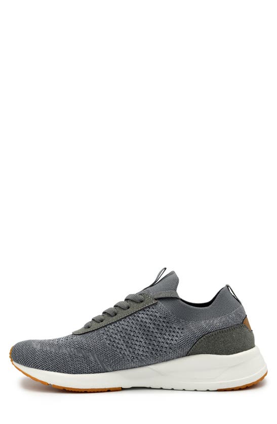 Delo Go Green Knit Running Shoe In Grey