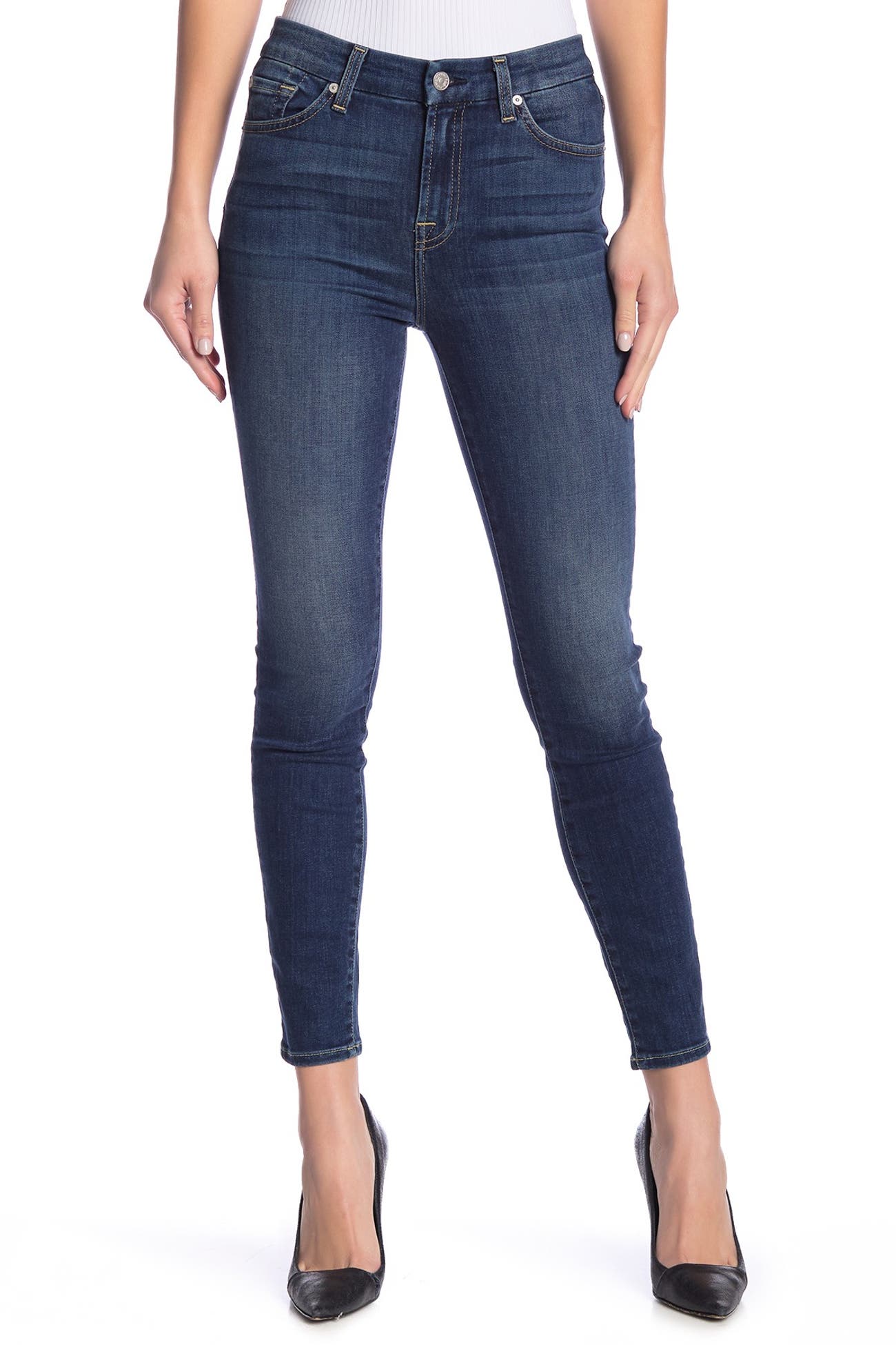 7 For All Mankind | Ankle Gwenevere High Waist Skinny Jeans | Nordstrom ...