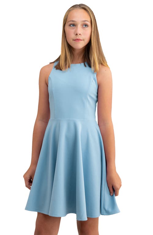 Un Deux Trois Kids' Sleeveless Dress Light Blue at Nordstrom,