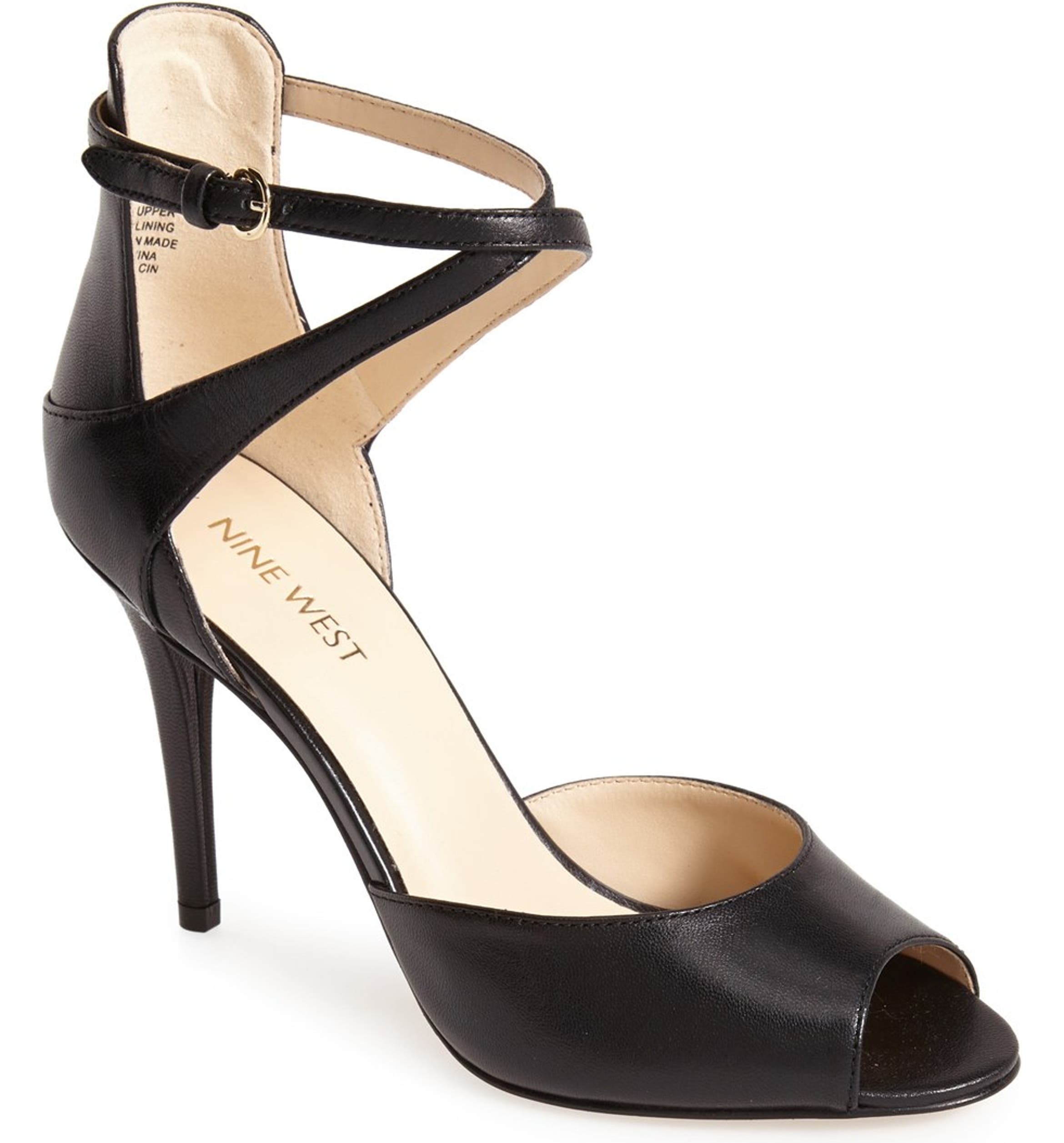 Nine West 'Doreen' Leather Ankle Strap Sandal (Women) | Nordstrom