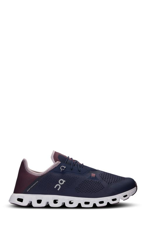 Shop On Cloud 5 Coast Sneaker In Midnight/mulberry