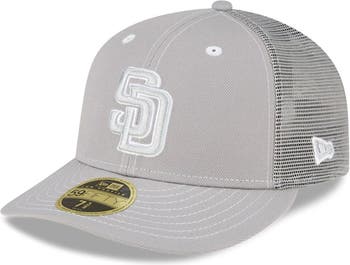 Men's New Era Gray San Diego Padres Color Pack 59FIFTY Fitted Hat