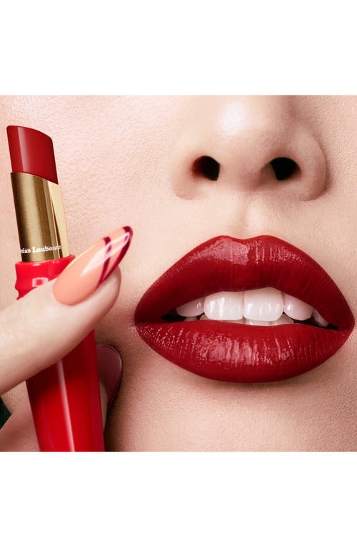 Christian Louboutin Rouge Stiletto Glossy Shine Lipstick In Red Walk 146s