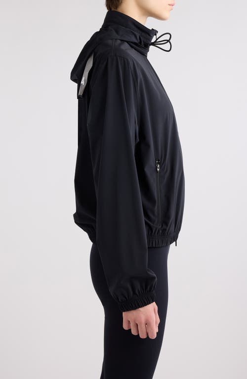 Shop Balenciaga Shrunk Windbreaker In 1000 Black