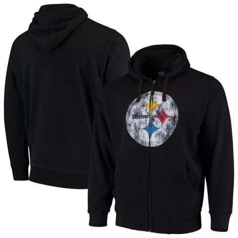 Pittsburgh Steelers Starter Extreme Full-Zip Hoodie Jacket - Black