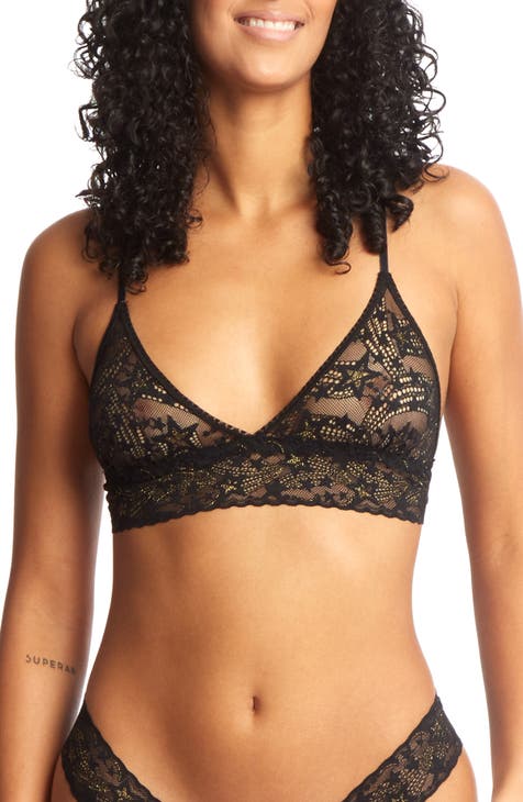 Buy hanky panky Women's Signature Lace Padded Bralette, Black, X-Small at