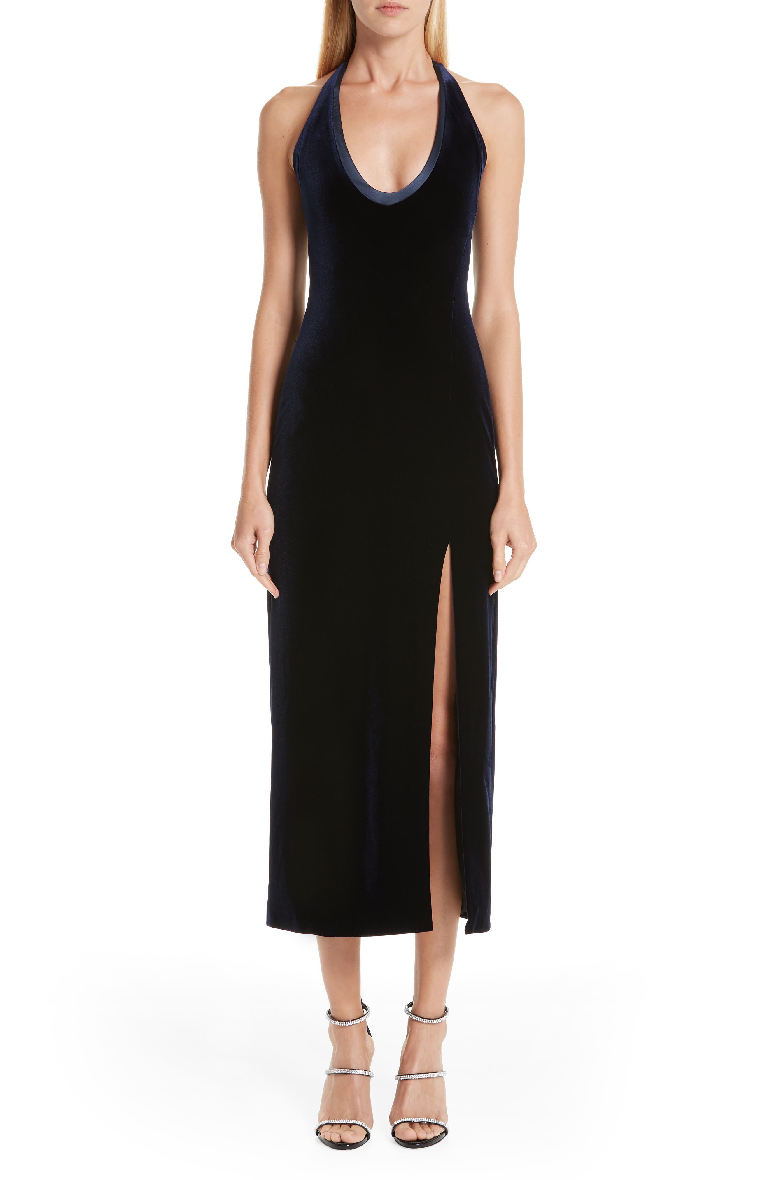 galvan velvet dress