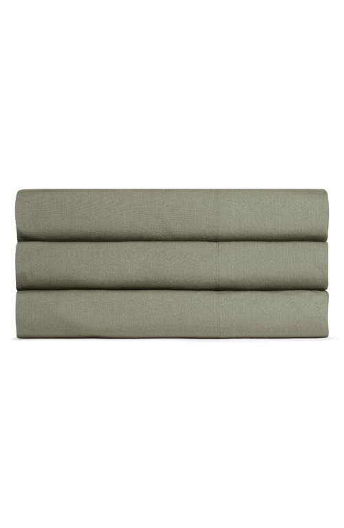 Parachute Percale Top Sheet in Moss at Nordstrom