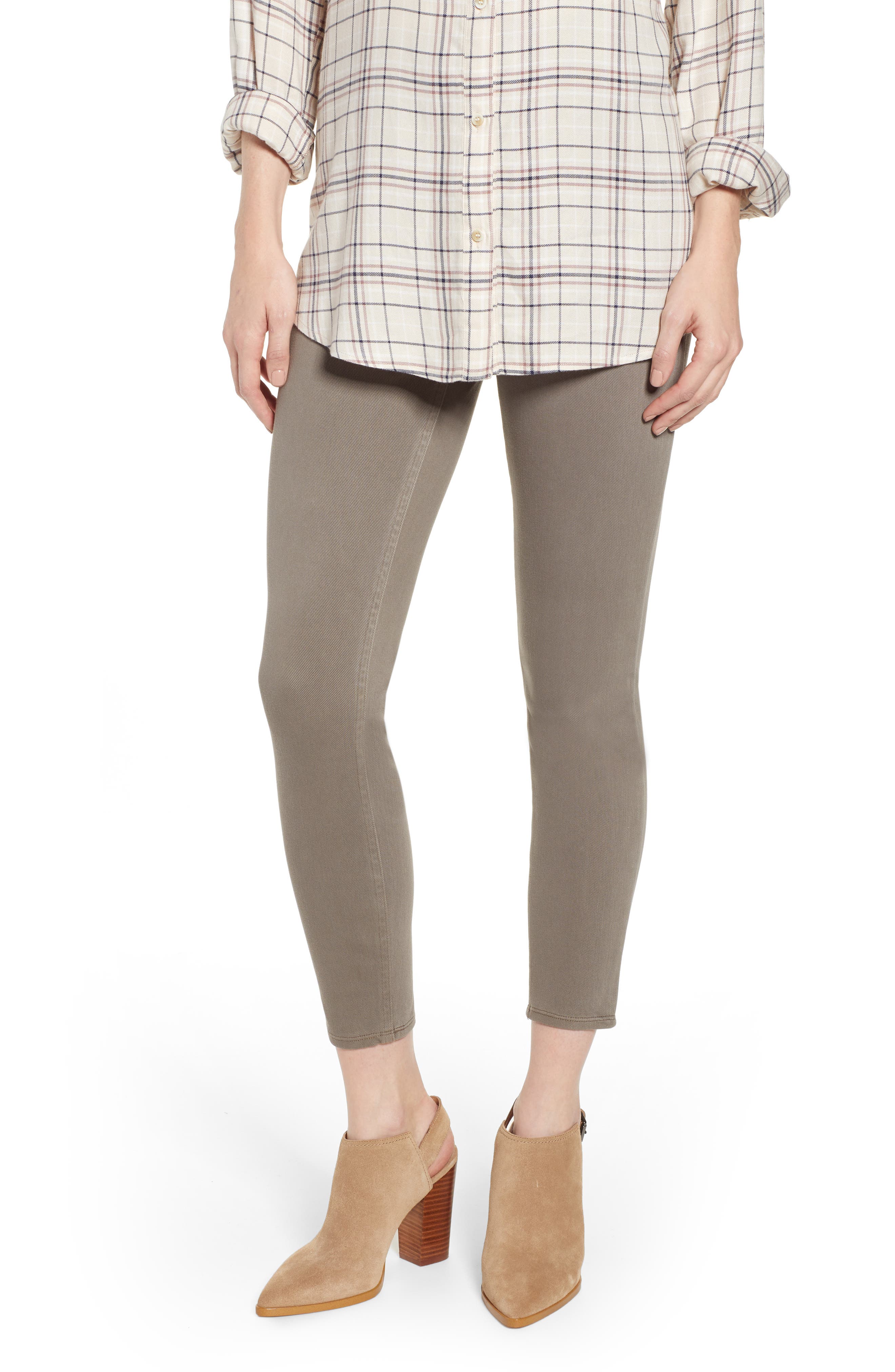 spanx jean ish cropped leggings