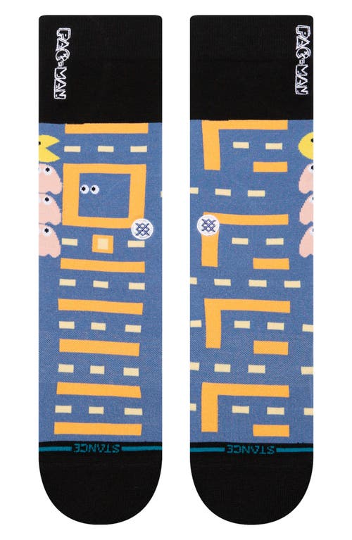 x Pac-Man Power Pellet Crew Socks in Blue