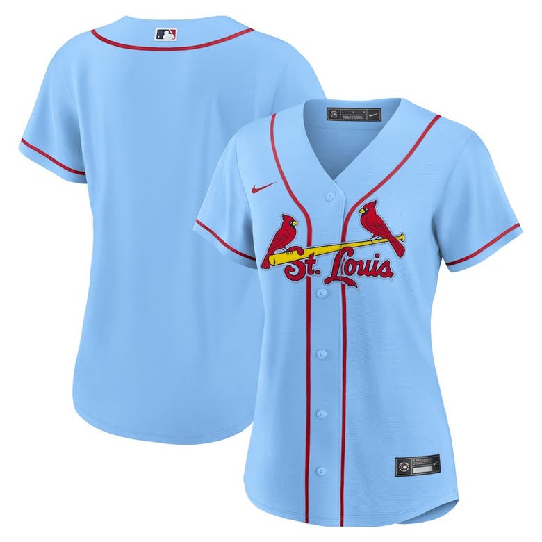 Nike Light Blue St. Louis Cardinals Alternate Replica Team Jersey ...