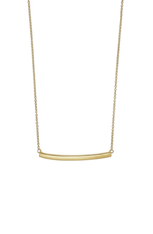 Bony Levy 14K Gold Bar Pendant Necklace in Yellow Gold at Nordstrom