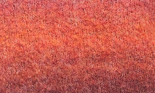 Karen Kane Ombre Boucle Sweater In Sunset