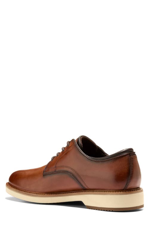 Shop Cole Haan American Classics Montrose Plain Toe Derby In Ch British Tan/angora