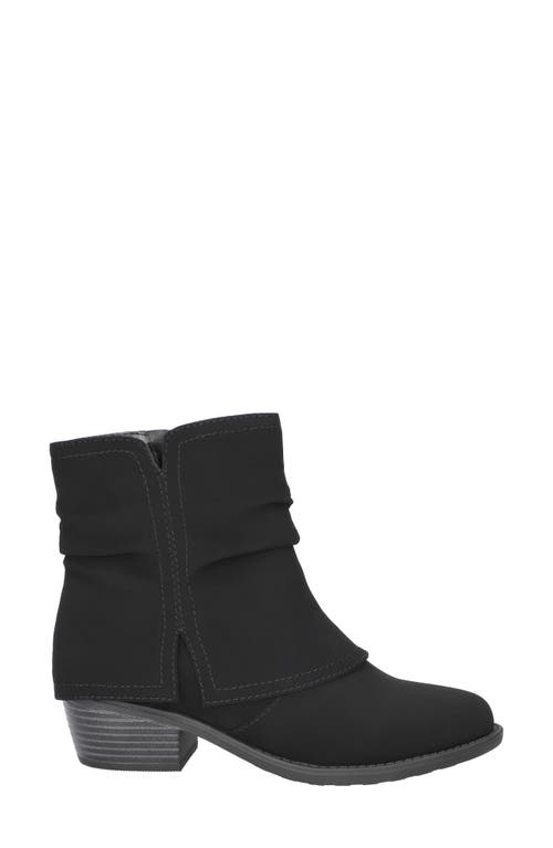 Shop Easy Street Kudos Slouch Bootie In Black Lamy