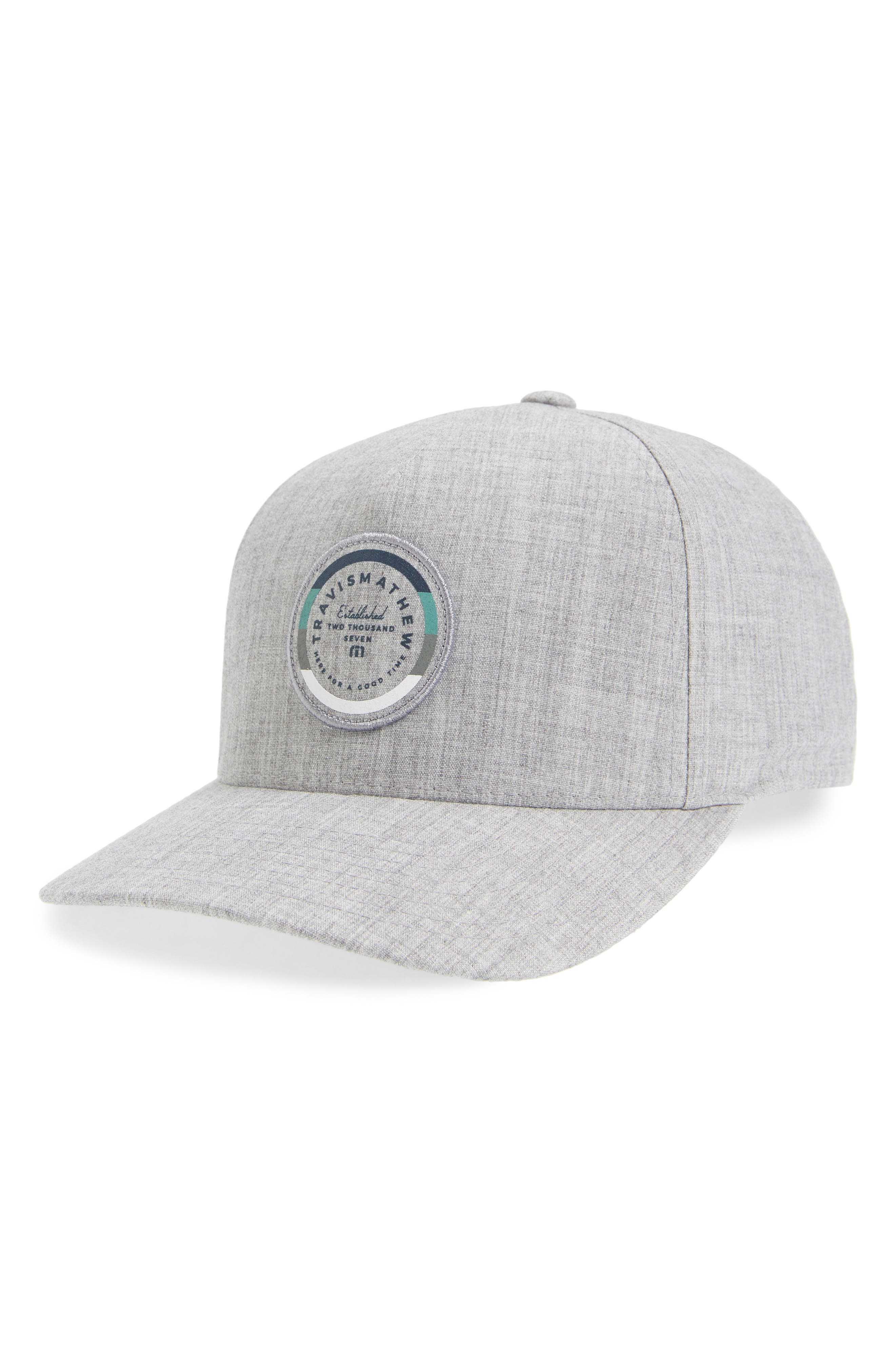 travis mathew black bear hat