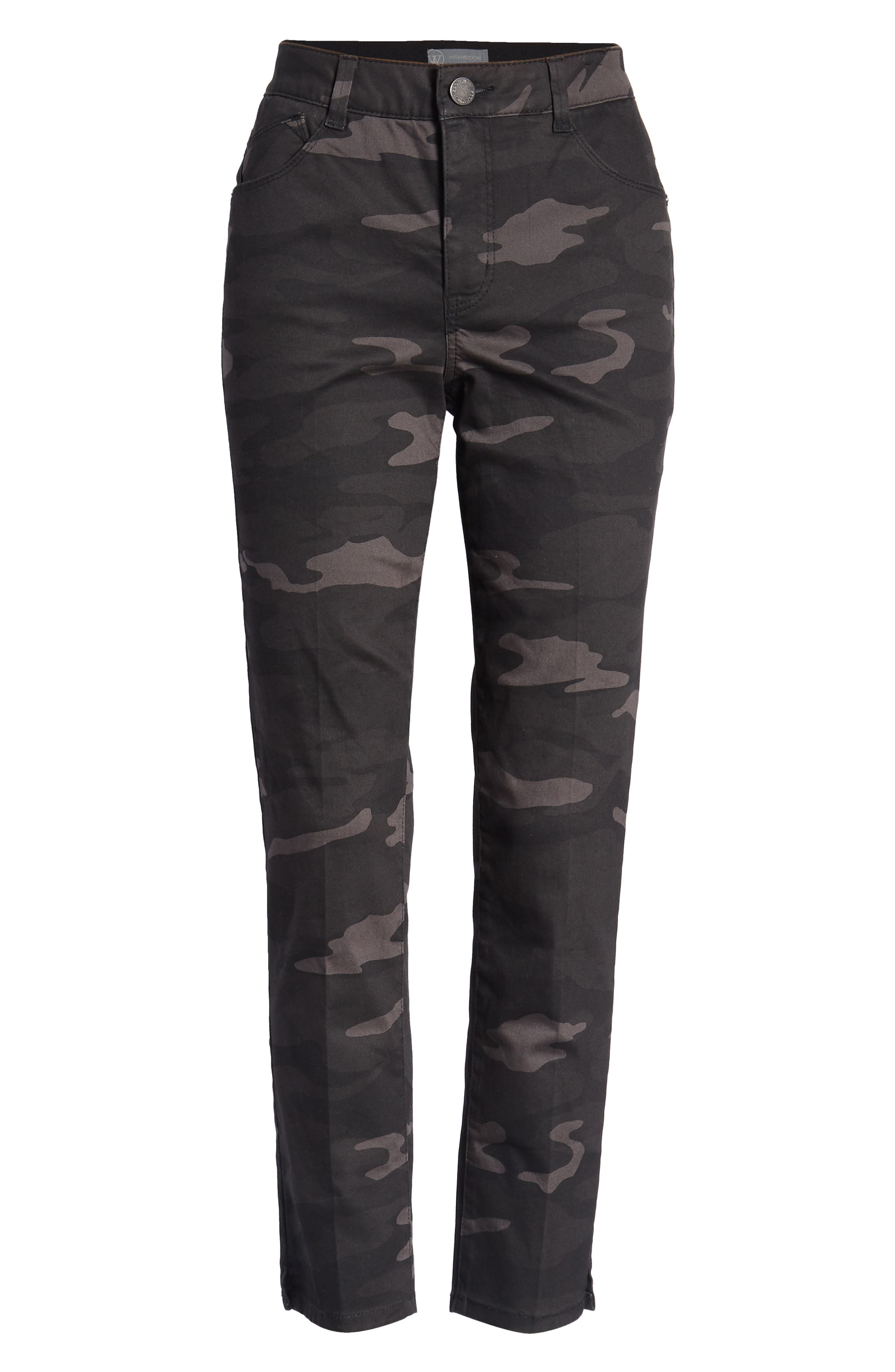 wit and wisdom camo jeans