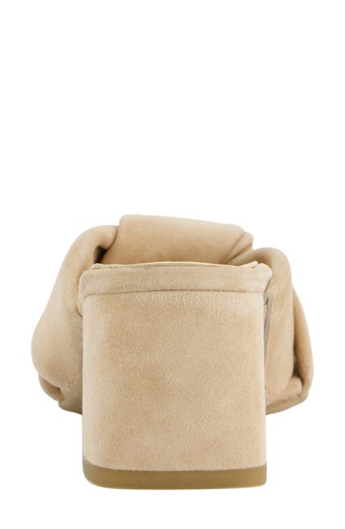 Paul Green Womens Criss-cross Leather Block Heel In Dakar Suede