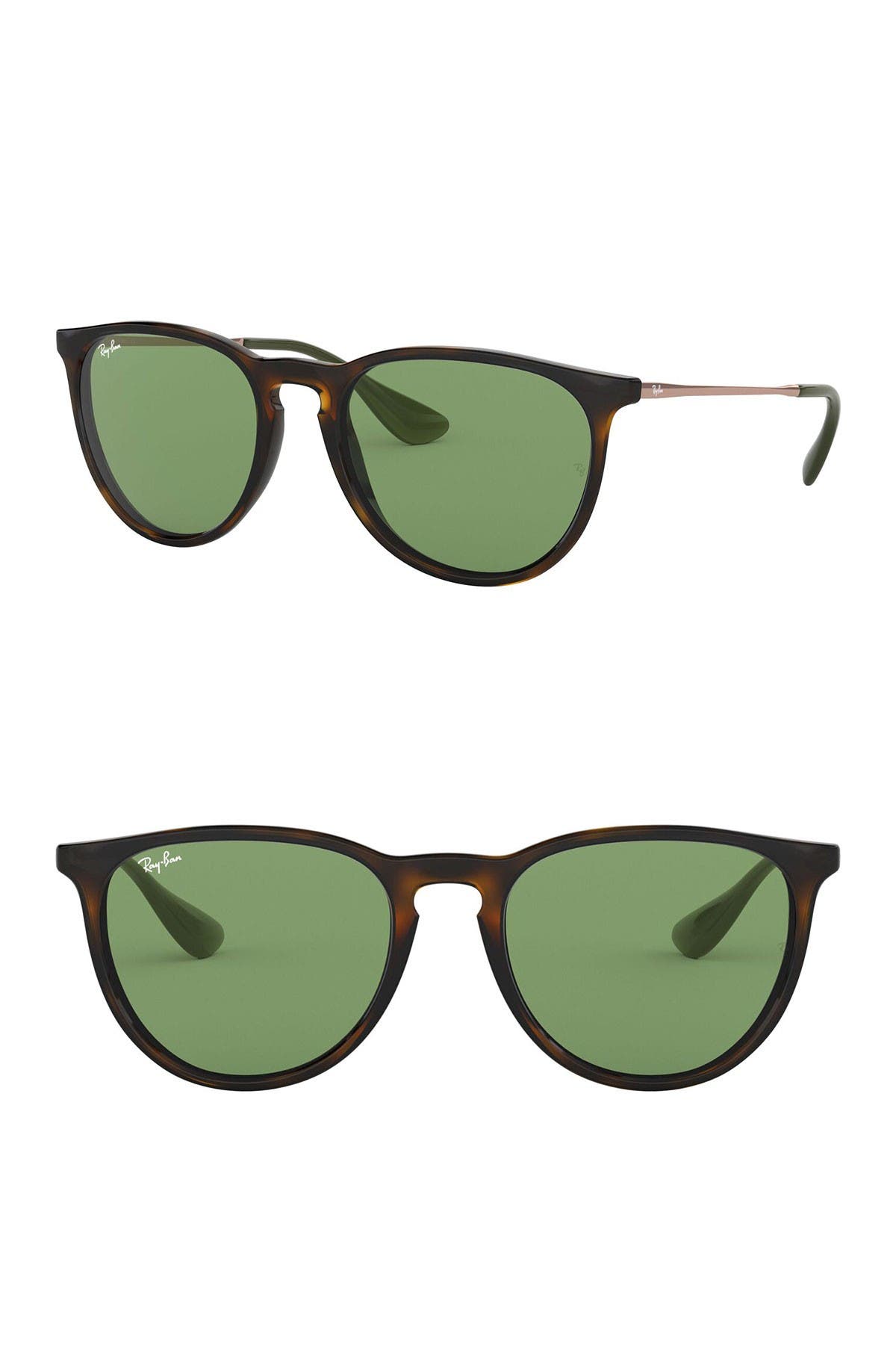 Ray Ban 57mm Pilot Sunglasses In Havana | ModeSens