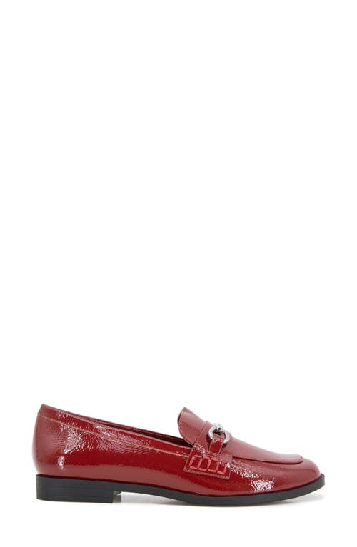 Reaction Kenneth Cole Great Bit Loafer In Rio Red Patent