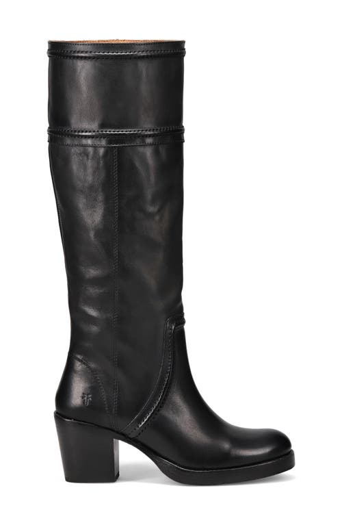 Shop Frye Jean Knee High Boot In Black Black