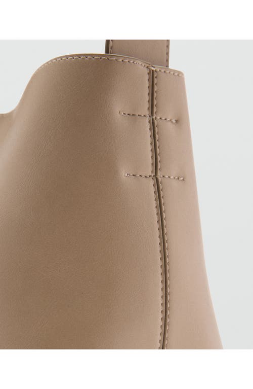 Mango Shopper Shoulder Bag In Off White