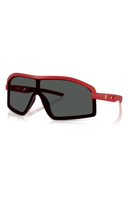 Scuderia Ferrari Men's Sunglasses Fz6010u In Matte Red