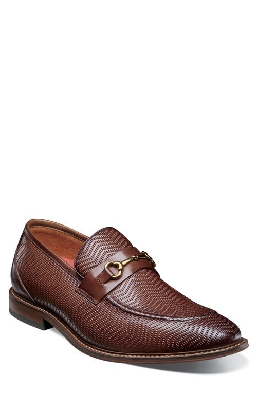 Shop Stacy Adams Madsen Bit Loafer In Brown