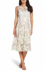 Adrianna Papell Embroidered Cocktail Dress | Nordstrom