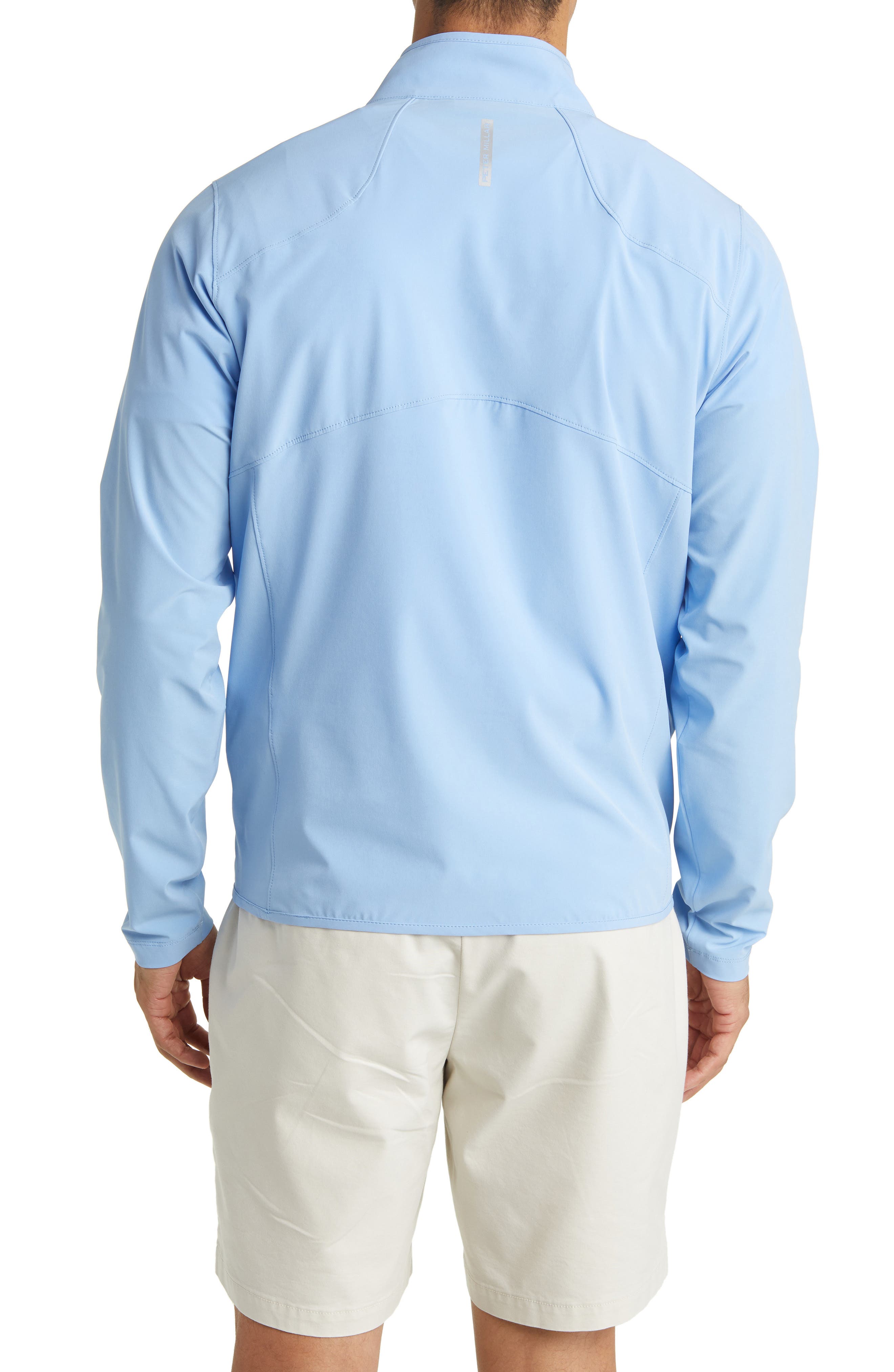 Pull Demi-zip Peter Millar - Bleu Tahoe - Taille L - Neuf Avec étiquette - Performance Golf
