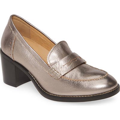 Hush Puppies Hannah Penny Pump W - Metallic