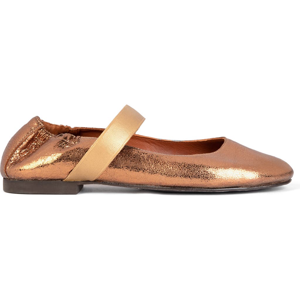 Penelope Chilvers Rock And Roll Mary Jane Flat In Bronze